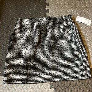 Uniqlo tweed mini skirt